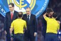 John W Henry, proprietário do Liverpool, e Florentino Perez, presidente do Liverpool
