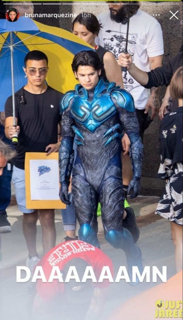 Foto colorida de print Bruna Marquezine