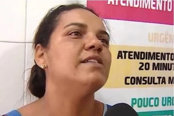 Maria Fabiana dos Santos, eposa de Genivaldo, morto pela PRF com gás em viatura na cidade Umbaúba, Sergipe. A mulher dá entrevista sobre o caso - Metrópoles