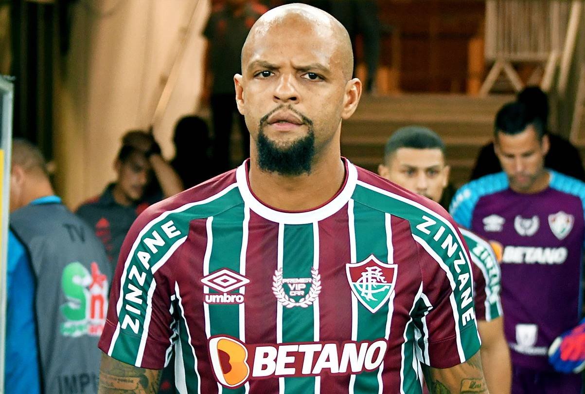 Felipe Melo pelo Fluminense