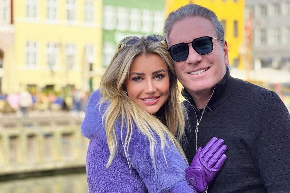 Ana Paula Siebert e Roberto Justus