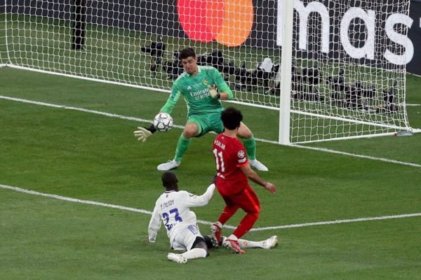 Eleito craque do jogo, Courtois jogou a final da Champions