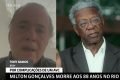 Tony Ramos fala sobre Milton Gonçalves na GloboNews