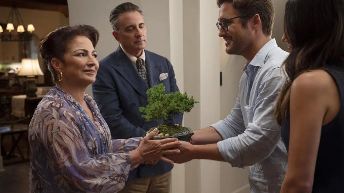 Foto colorida cena filme o pai da noiva