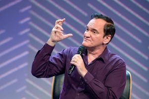 Quentin Tarantino em evento