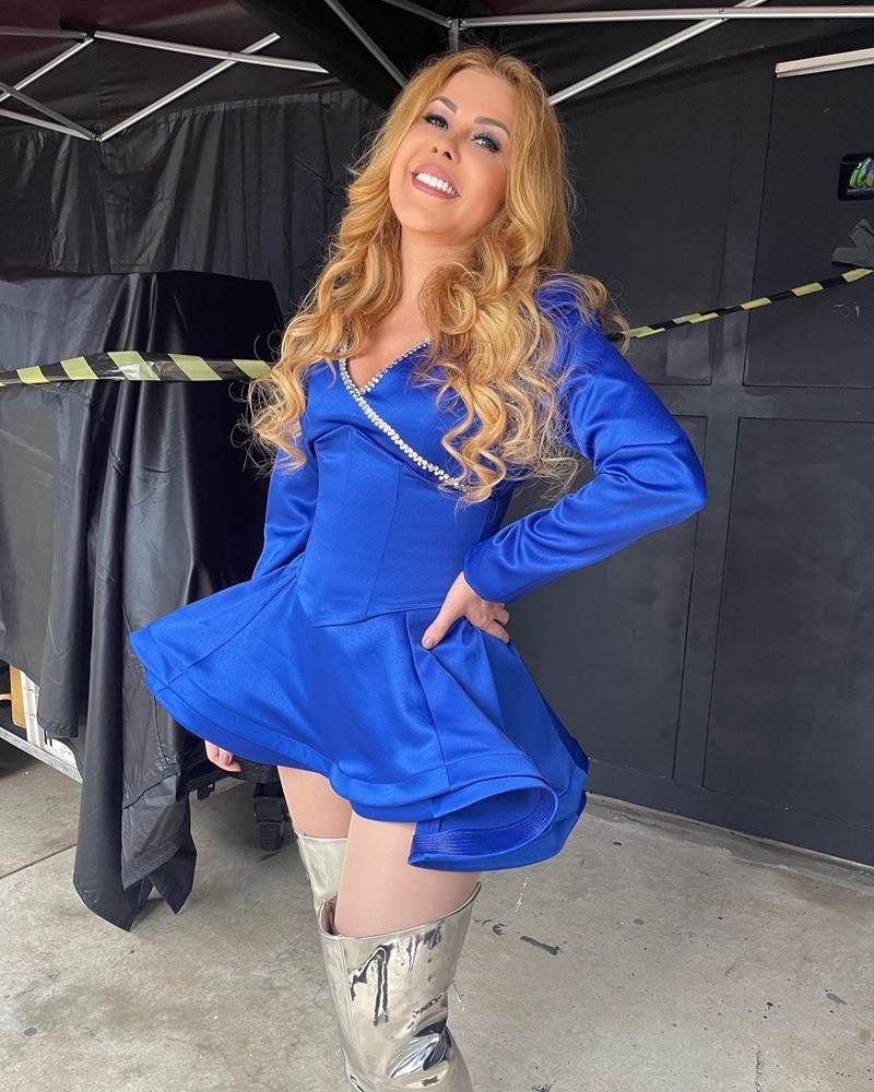 Joelma, em selfie para o Instagram