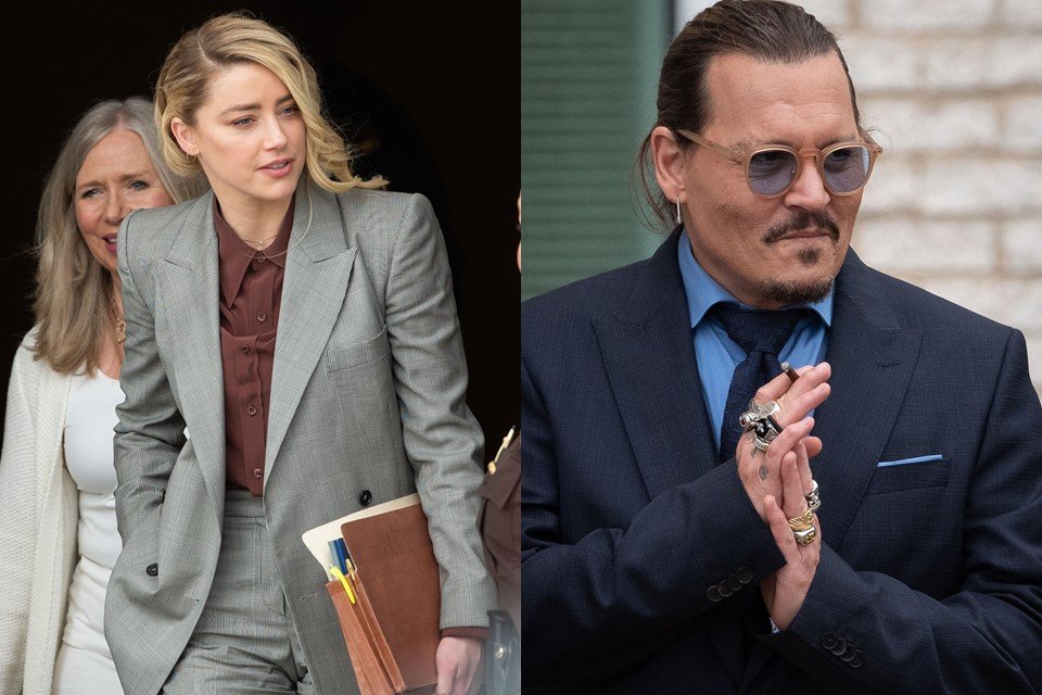 Amber Heard pede novo julgamento contra Johnny Depp