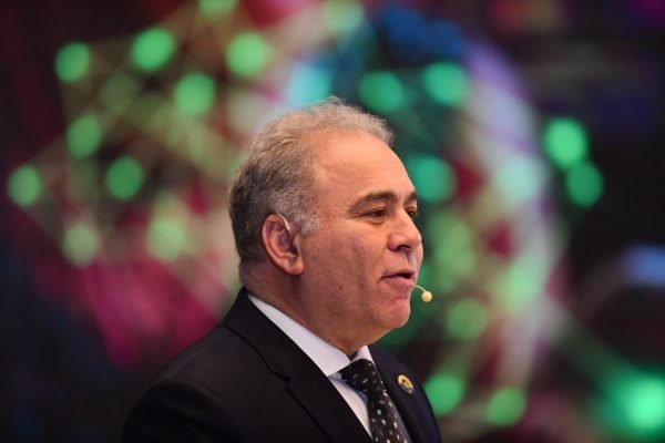 ministro saude Marcelo Queiroga durante evento Telesaúde