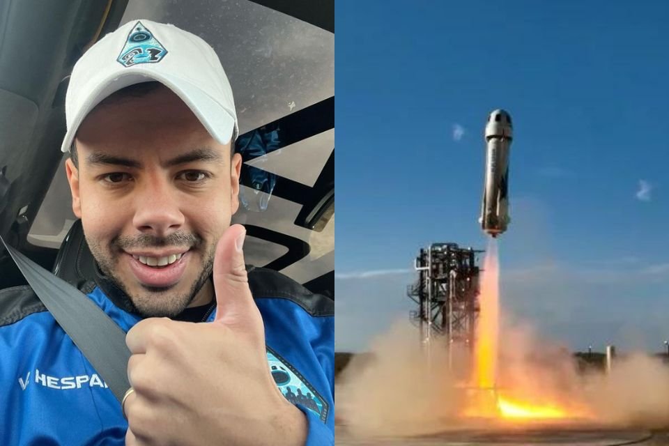 Mineiro comenta bate-volta no espaço a bordo de nave: “Indescritível”