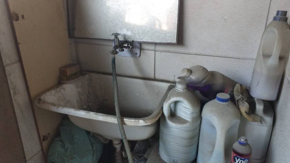 apartamento incendiado