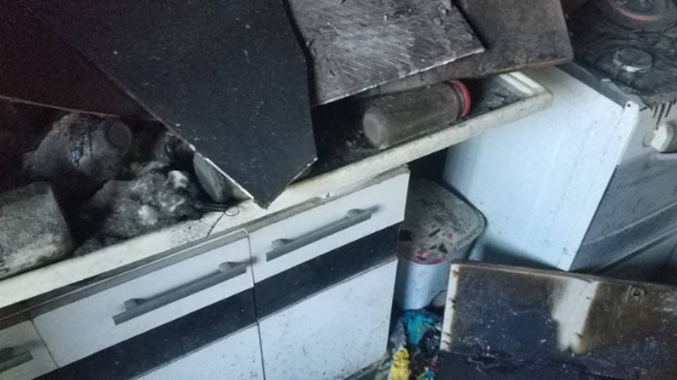 apartamento incendiado