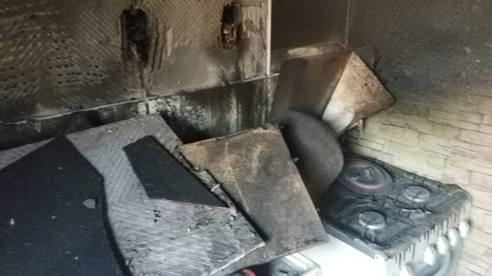 apartamento incendiado