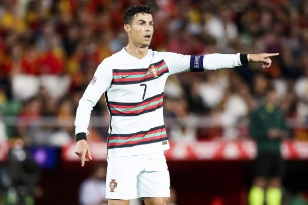 Cristiano Ronaldo, durante jogo de Portugal