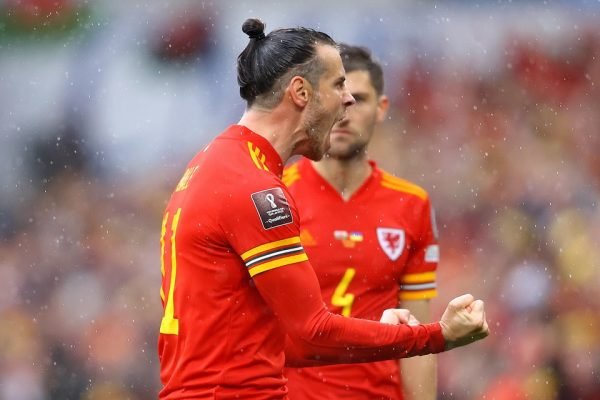 Gareth Bale, durante partida do País de Gales