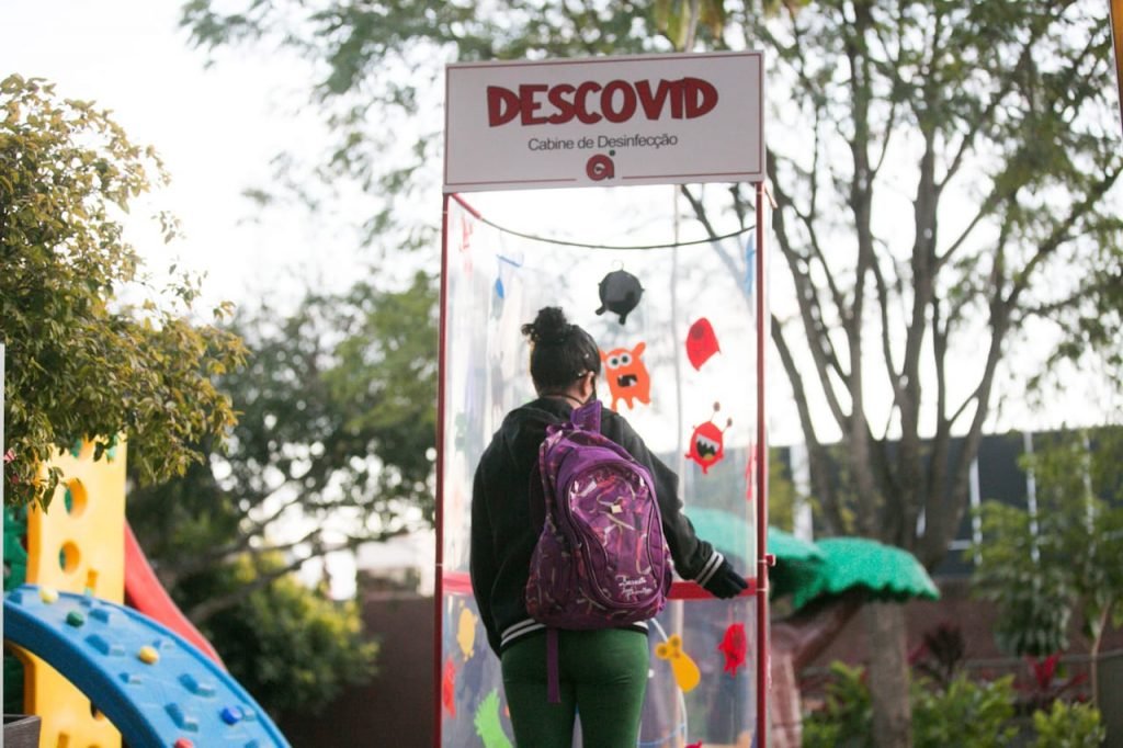 retorno aulas particulares durante pandemia escola Arvense brasilia