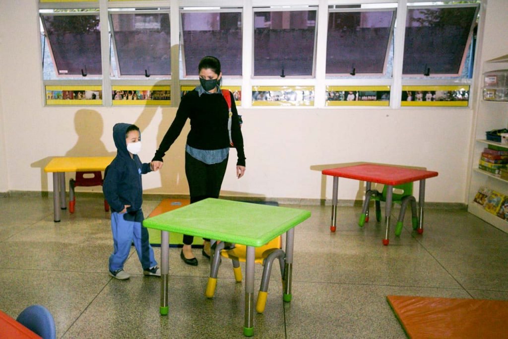 retorno aulas particulares durante pandemia escola Arvense brasilia