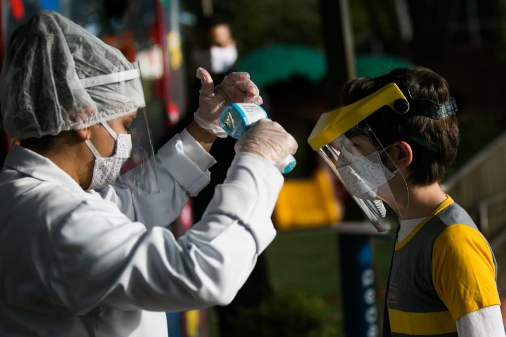 retorno aulas particulares durante pandemia escola Arvense brasilia
