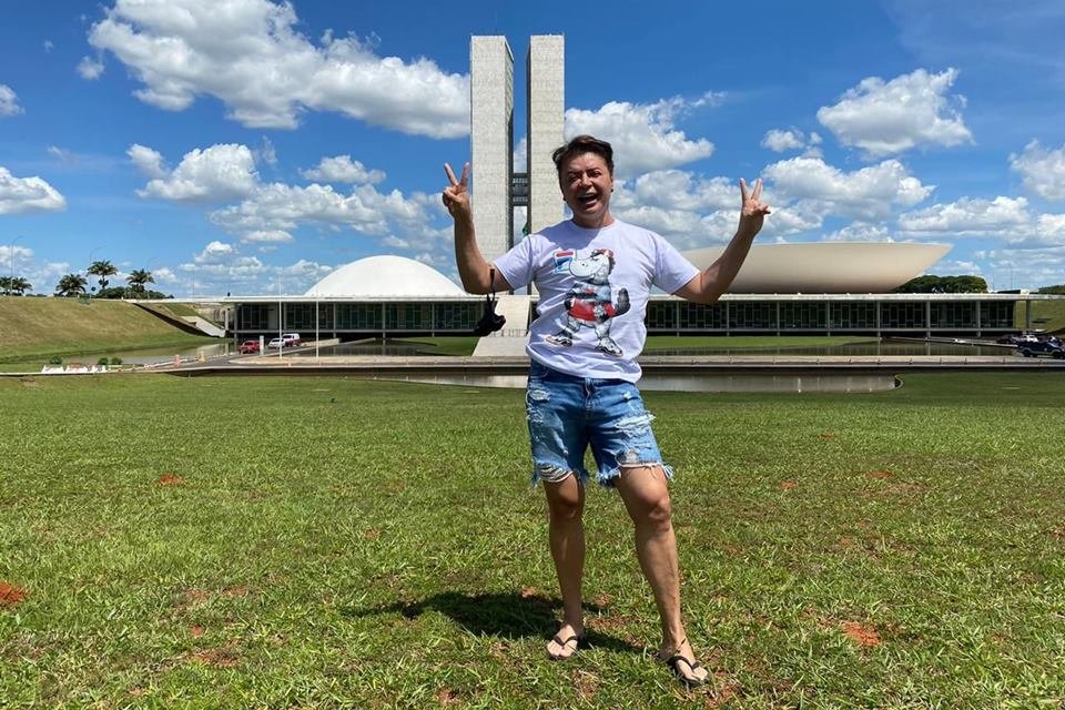 David Brazil, em foto tirada em Brasília