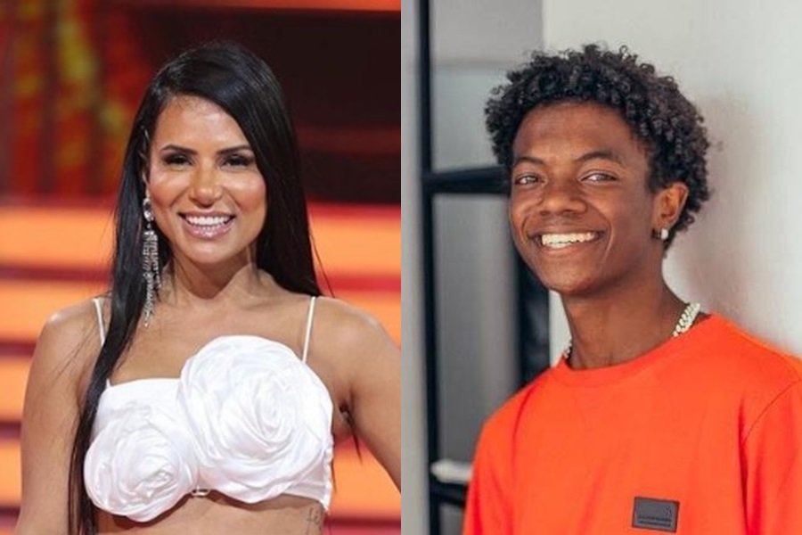 Jaciara Dias e Kaik Pereira (Reprodução/Montagem Metrópoles)
