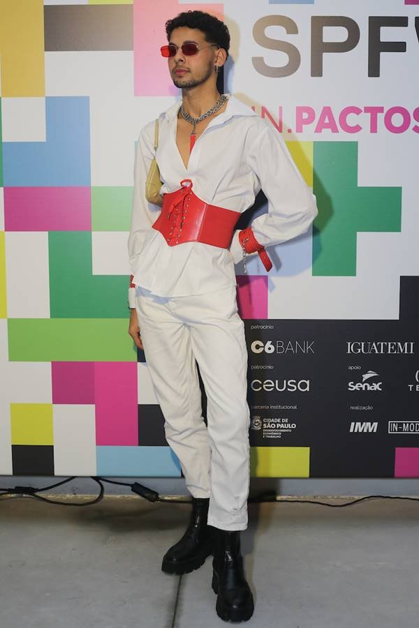 Look de street style no SPFW N53