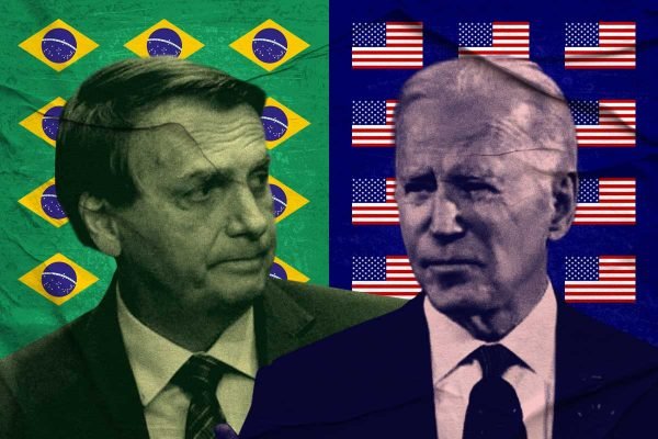 capa – Bolsonaro vs Biden