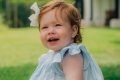 Imagem colorida da filha de Meghan e Harry