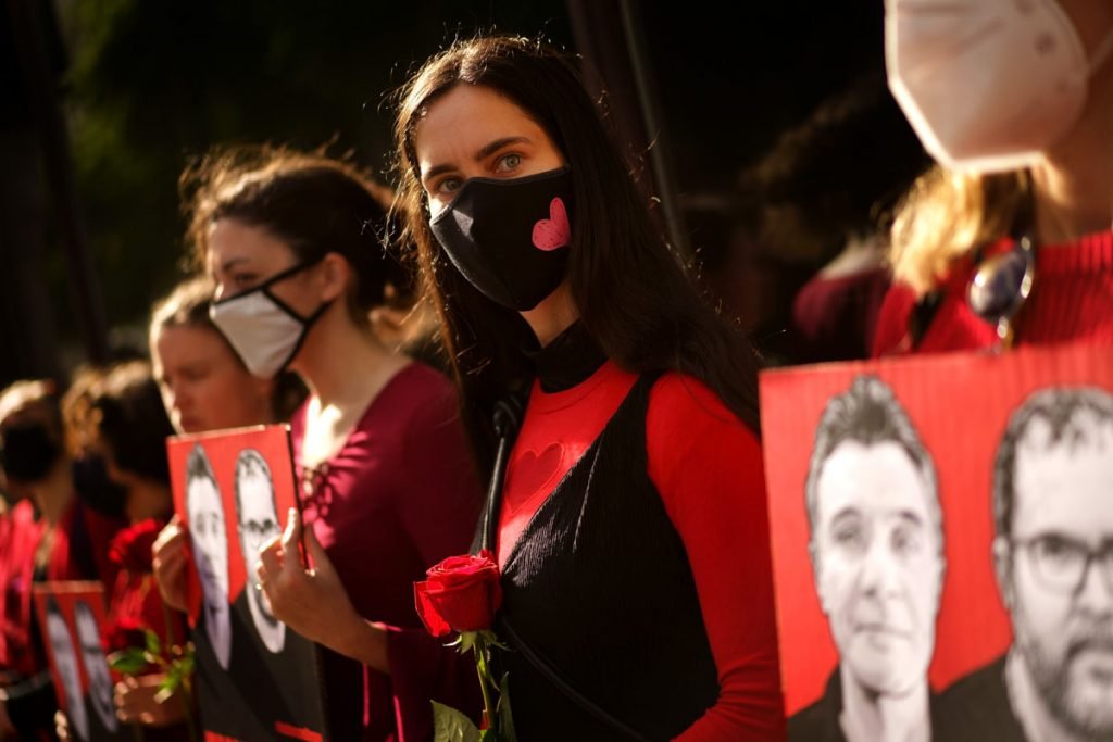 Protesto em Londres pede por Dom Phillips e Bruno Araújo