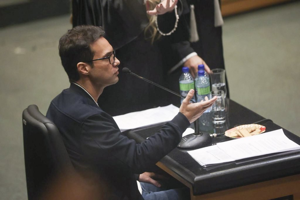 Depoimento do Dr Jairinho no TJRJ durante depoimento sobre a morte do menino Henry Borel no Rio de Janeiro