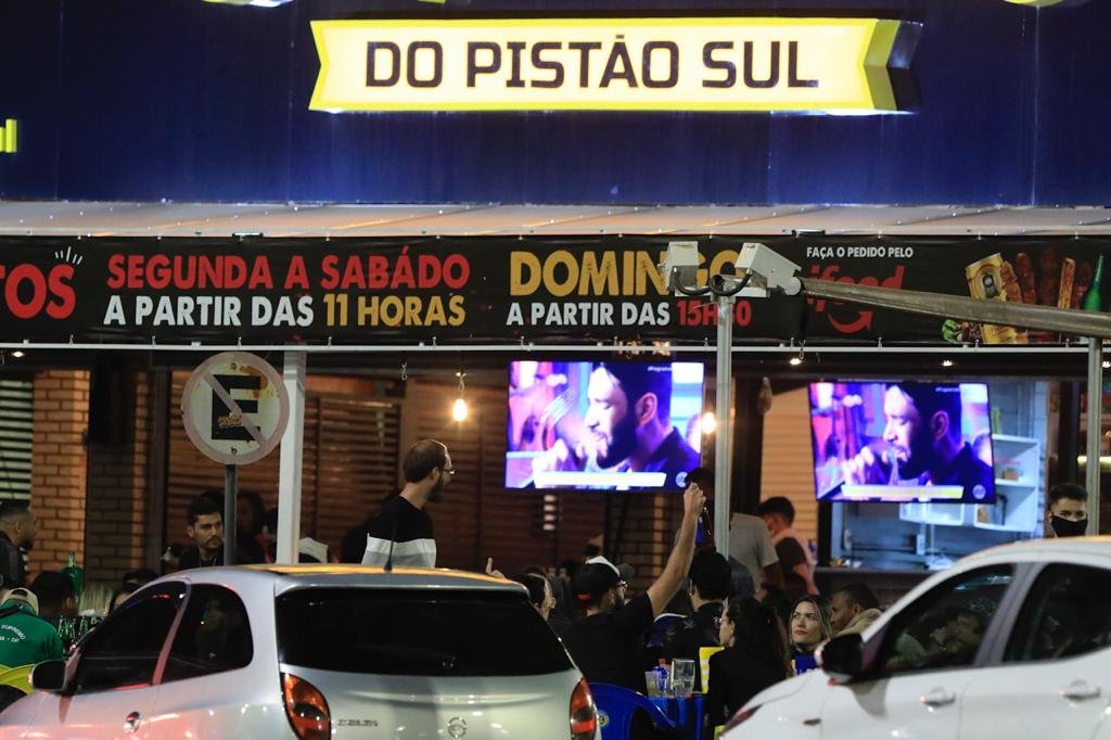 Movimento bares durante o periodo de pandemia