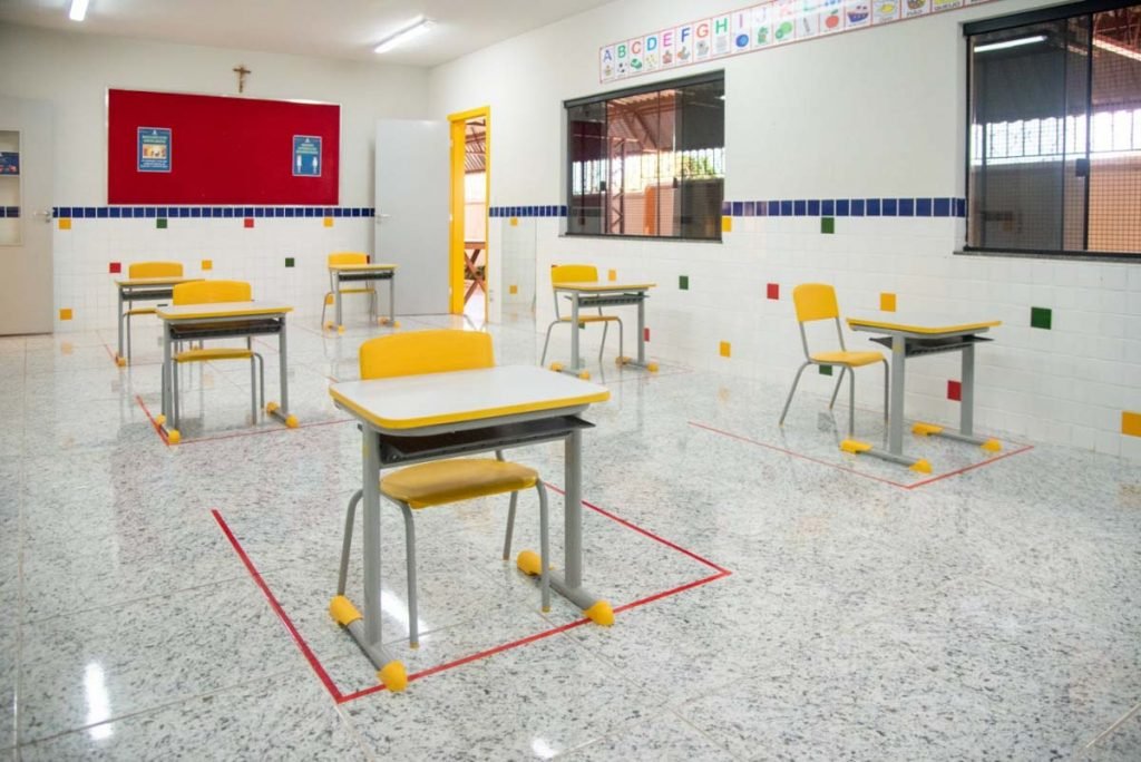Colégio Santa Dorotéia, volta às aulas pós-paralisação devido pandemia