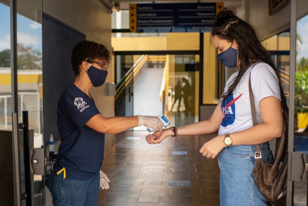Colégio Santa Dorotéia, volta às aulas pós-paralisação devido pandemia