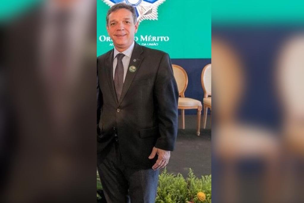 Caio Mario Paes de Andrade, cotado para o comando da Petrobras. Ele tem pele clara, cabelos grisalhos e olhos escuros - Metrópoles