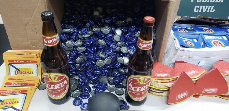 Polícia prende grupo que falsificava cervejas para bailes funks no RJ 2
