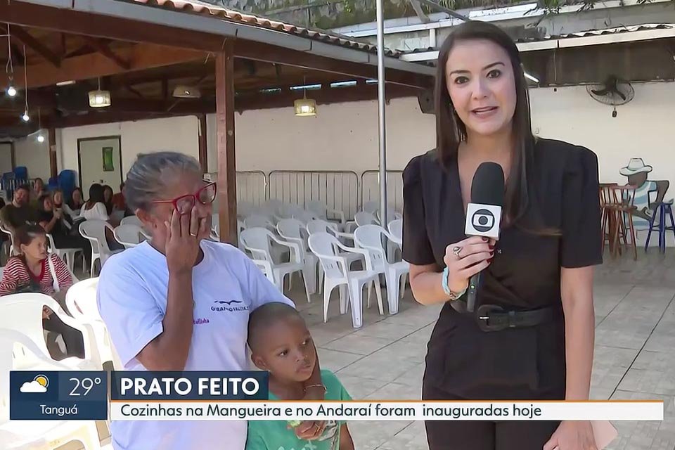 Apresentadora da Globo se emociona após reportagem de mulheres no