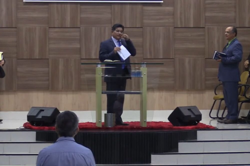 pastor gilmar santos culto horas antes de ser preso