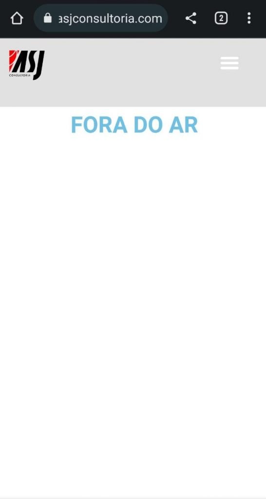 Site da ASJ, empresa do empresário do Luva de Pedreiro, está fora do ar