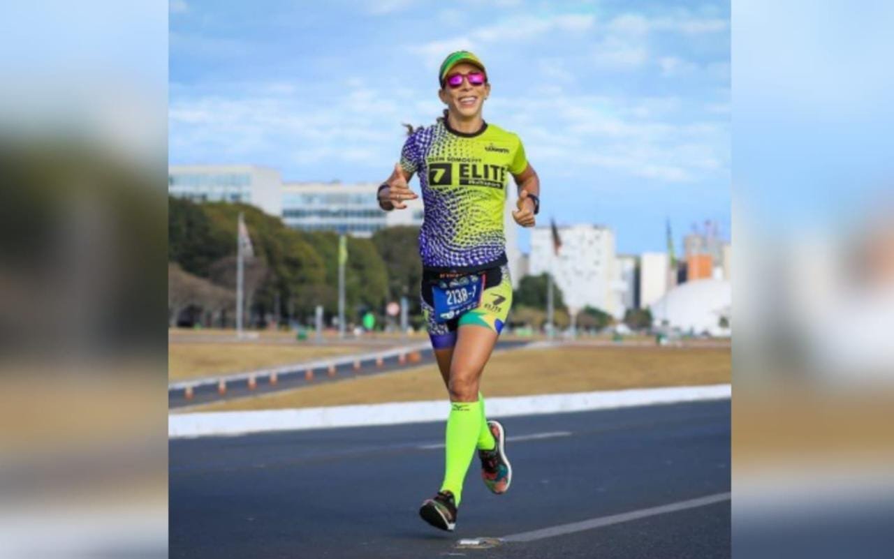 Helen Deluque, ultramaratonista brasiliense de 51 anos