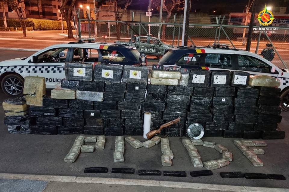 Toneladas de maconha