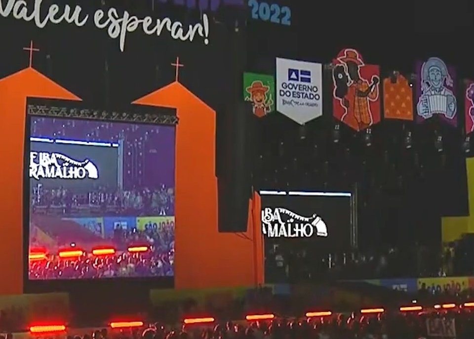 Elba no São João de Salvador