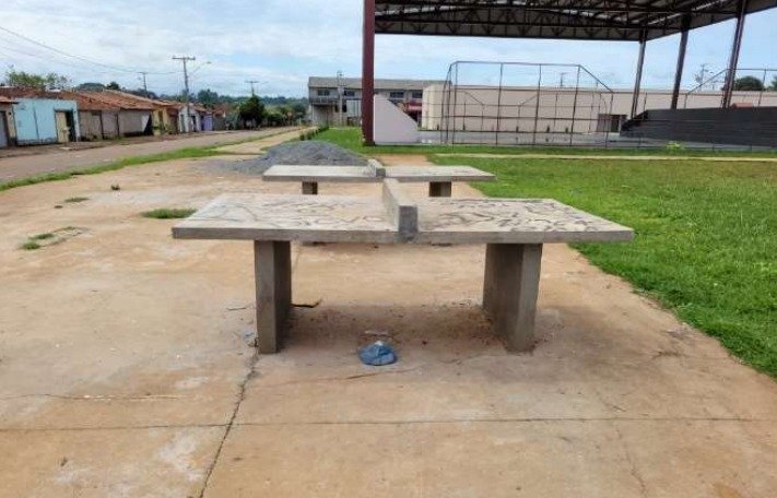 Inspeção da CGU em janeiro deste ano apontou que praça inaugurada com então ministros de Bolsonaro não foi concluída e está à mercê do vandalismo