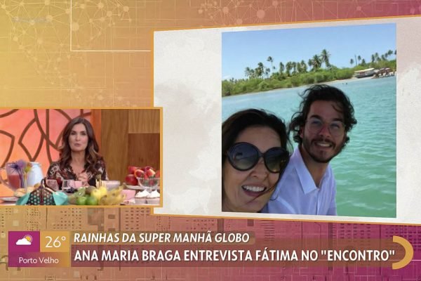 Fátima Bernardes fala do namoro com Túlio Gadêlha no Encontro