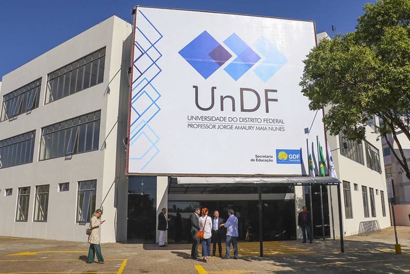 Foto do primeiro campus da UnDF