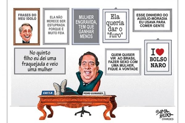Charge do Amarildo