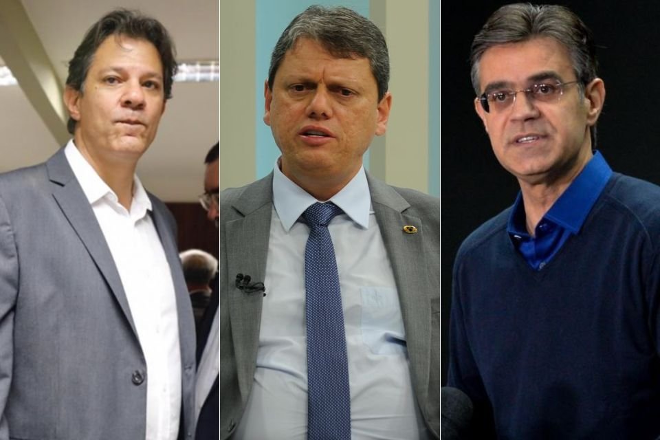 Realtime Big Data: Em Sp, Haddad Tem 33% E Tarcísio, 20% 