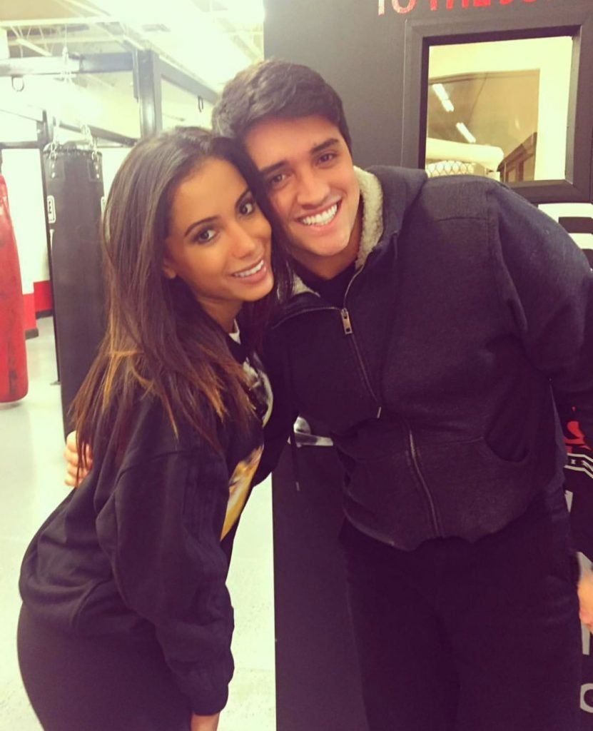 Em Orlando, Lucas treinava na mesma academia que Anitta frequentava
