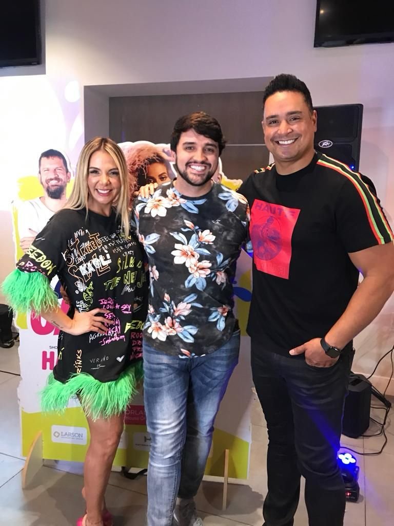 Lucas conheceu Carla Perez e Xanddy em um evento