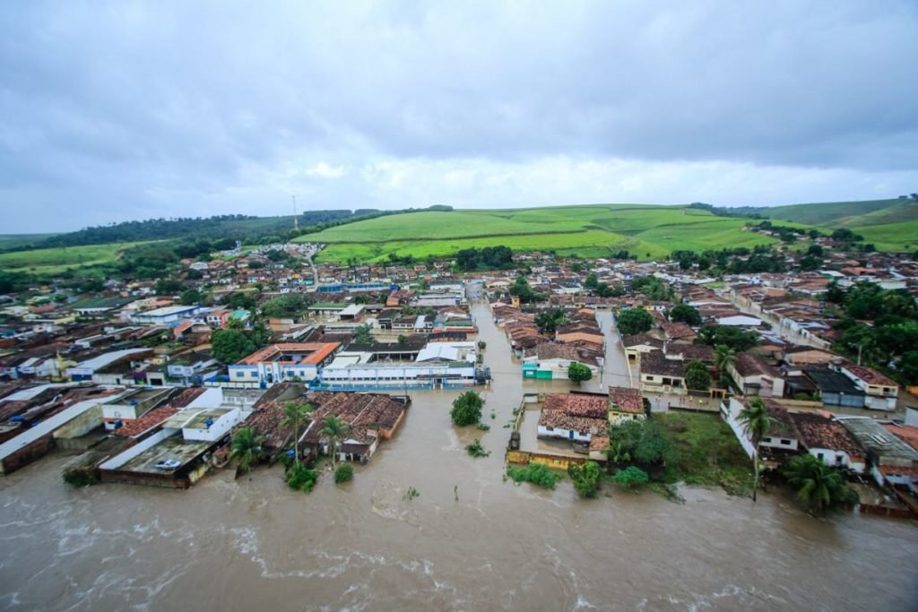 Enchente em Alagoas