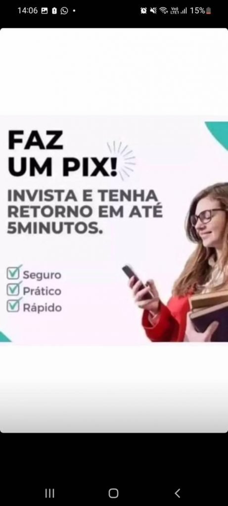 Pix premiado Operação