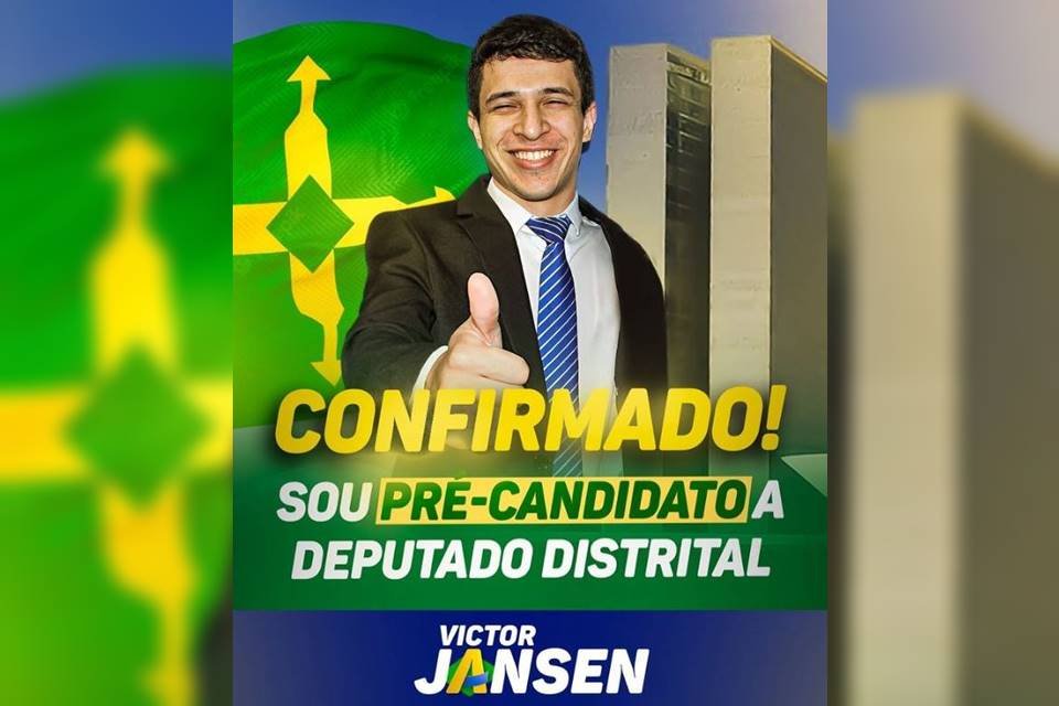 Victor Jansen, universitário do DF que defende pautas reacionárias