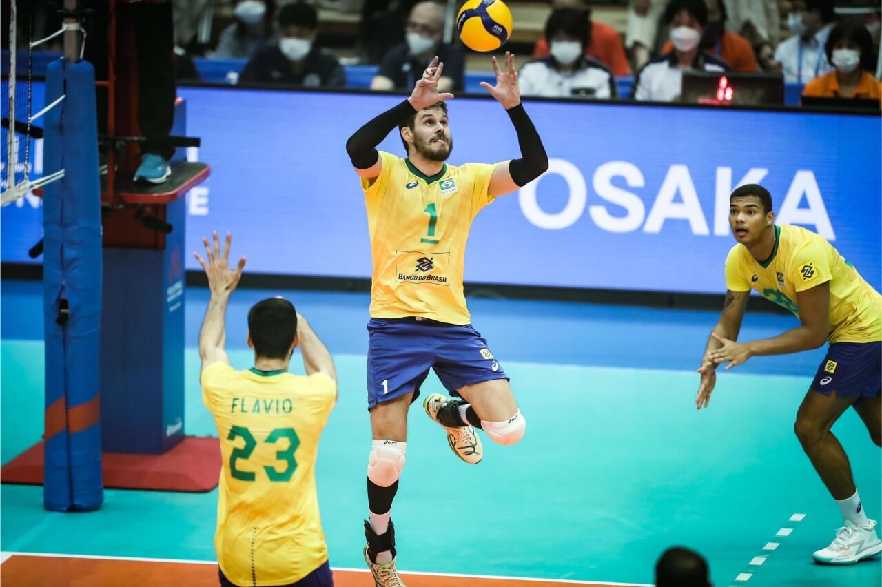 Vôlei: Como foi o jogo de Brasil e Japão na Liga das Nações masculina